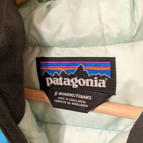 Patagonia down sweater hoody sz Sm - Picture 2 of 3
